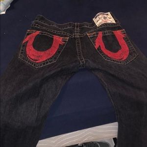 True religion straight leg jeans